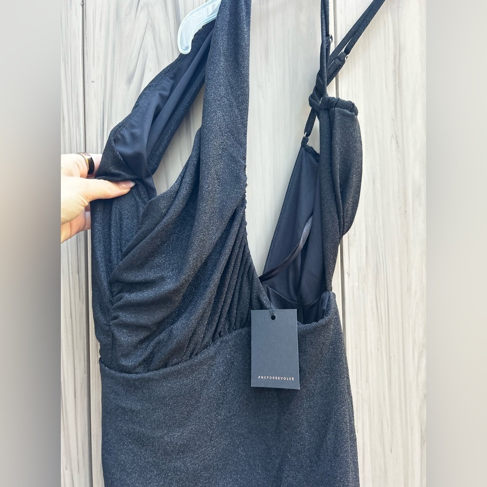 ❌SOLD❌Michael Costello x Revolve Fairleigh Gown in Black New with Tags! - Picture 8 of 8